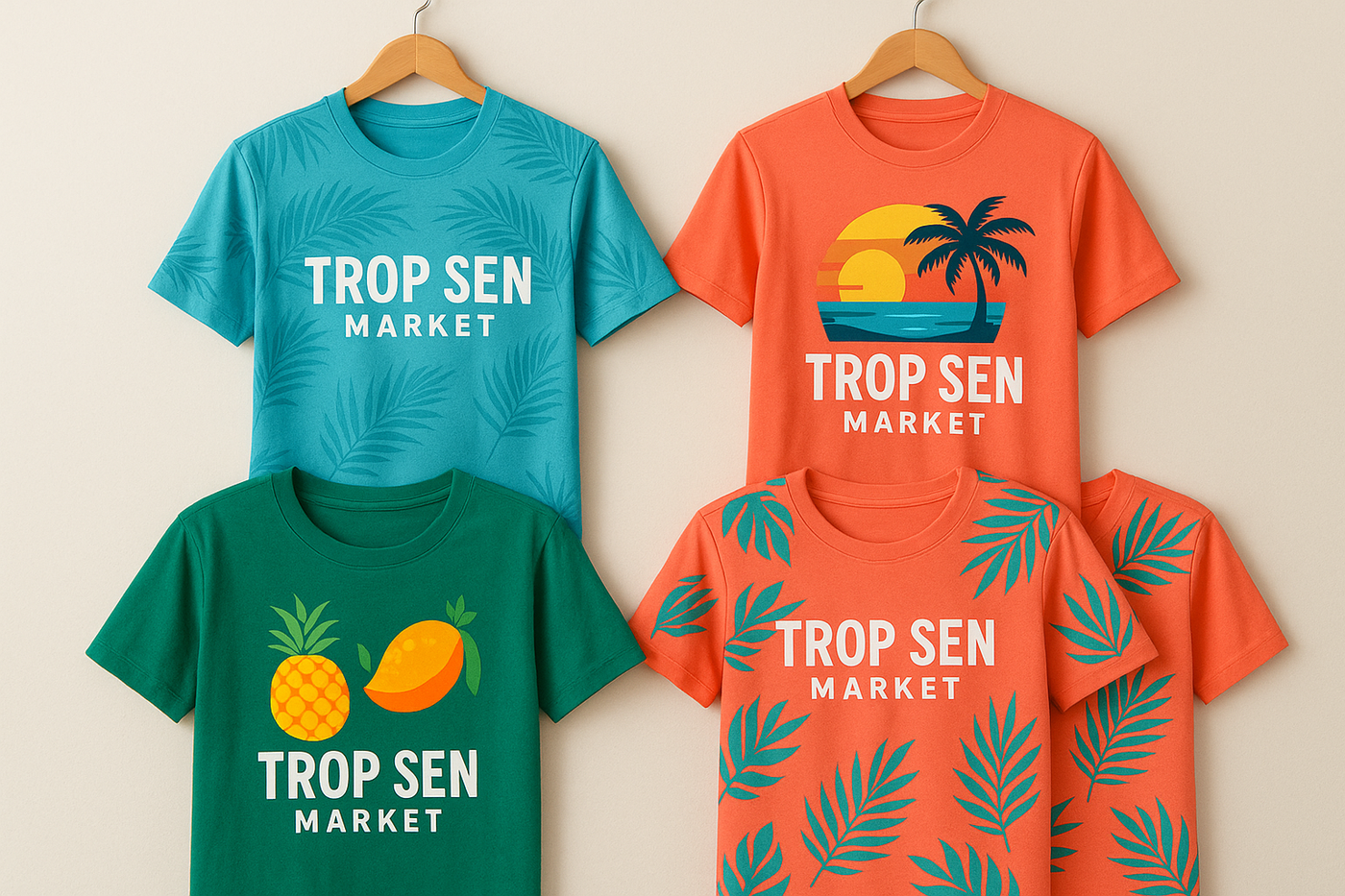 TROP SEN MARKET - T-SHIRTS