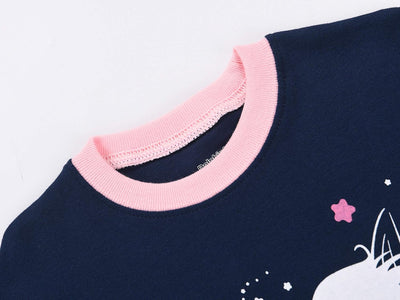 Little Girls Cotton Short Pajamas Summer Kids Clothes Toddler Toddler Pjs Sets
