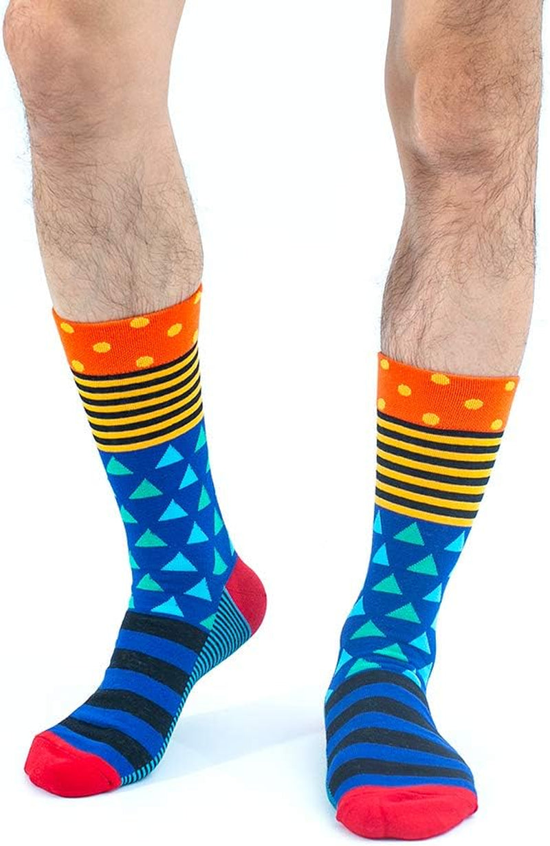 Fun Socks, Cool Cute Food Graphic Animal Novelty Crazy Funny Crew Dress Socks for Men