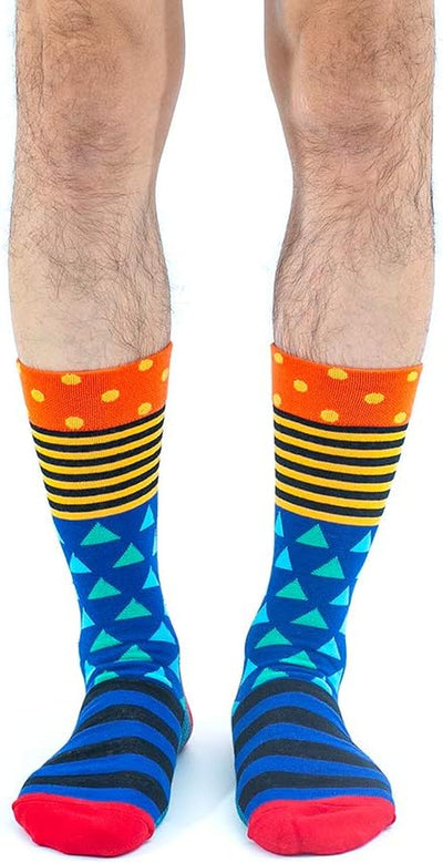 Fun Socks, Cool Cute Food Graphic Animal Novelty Crazy Funny Crew Dress Socks for Men