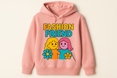 Fashion Friend Sweatshirt Hoodie Women Graphic Hoodies Pullover Funny Hooded Sweater Tops Clothes