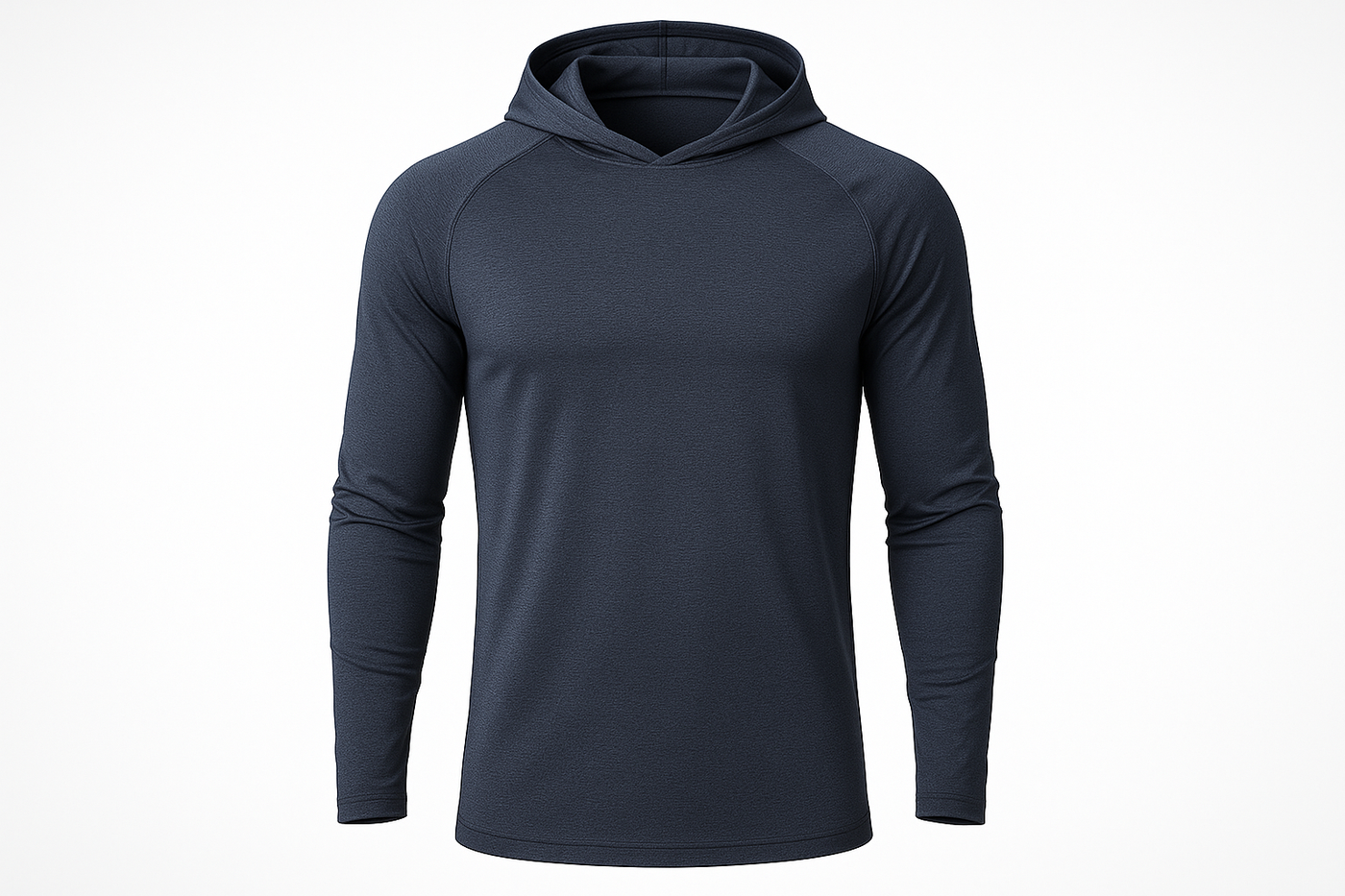 Men'S Dry Fit Athletic Shirt Workout Running Long Sleeve Shirts with Hoods