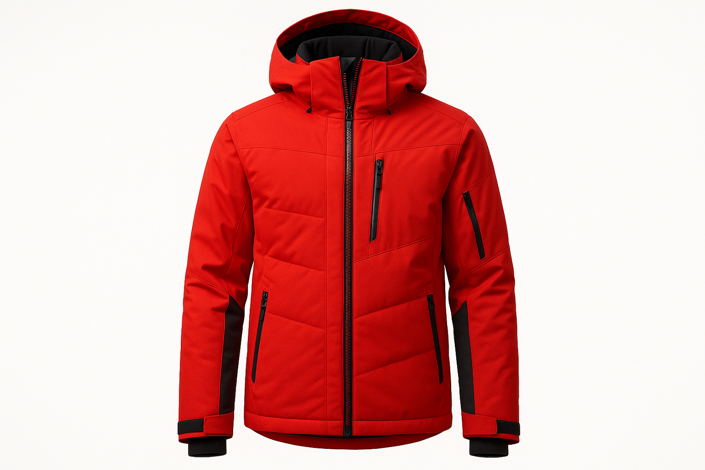 Men'S Waterproof Ski Jacket Warm Winter Snow Coat Hooded Raincoat